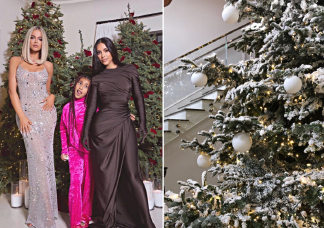 A Kardashian-család legemlékezetesebb karácsonyfái