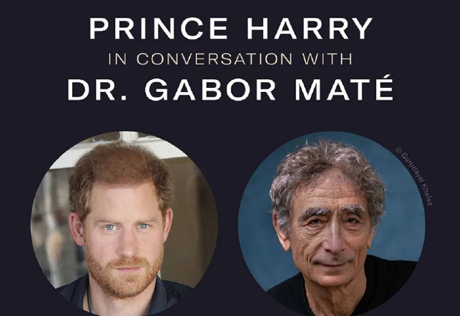 Szenzáció! Harry herceg dr. Máté Gáborral vállalt élő beszélgetést